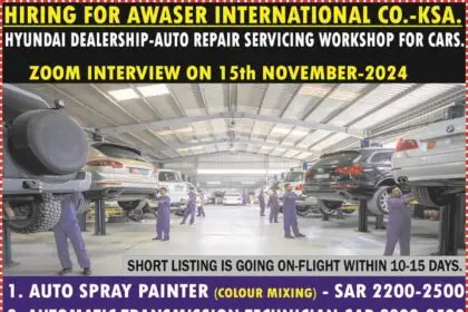 Exciting Job Opportunities at Awaser International Co. – Hyundai Dealership, KSA