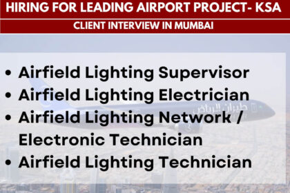 Hiring for Leading Airport Project in KSA: Client Interview in Mumbai