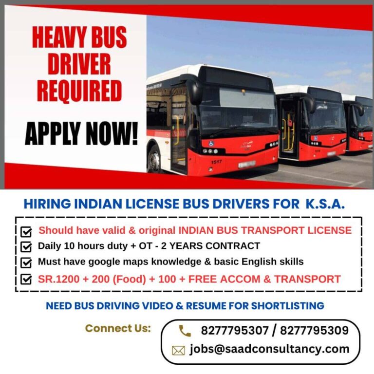 HEAVY BUS DRIVER REQUIRED - APPLY NOW!