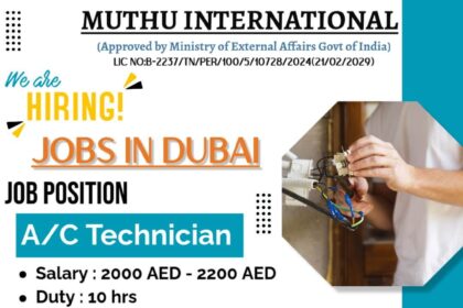 Jobs in Dubai – A/C Technicians Wanted!