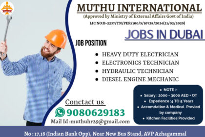 Jobs in Dubai: Exciting Opportunities with Muthu International