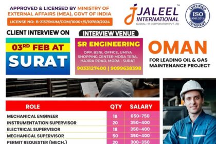 Job Opportunities for Leading Oil & Gas Maintenance Project in Oman – Interview Details