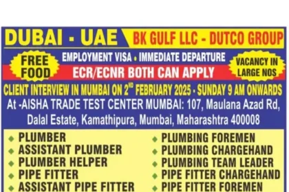 DUBAI-UAE Job Openings at BK Gulf LLC – Dutco Group