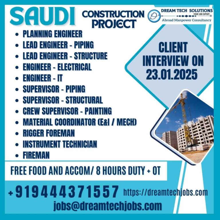 Dream Job Opportunities in Saudi Arabia – Apply Now!