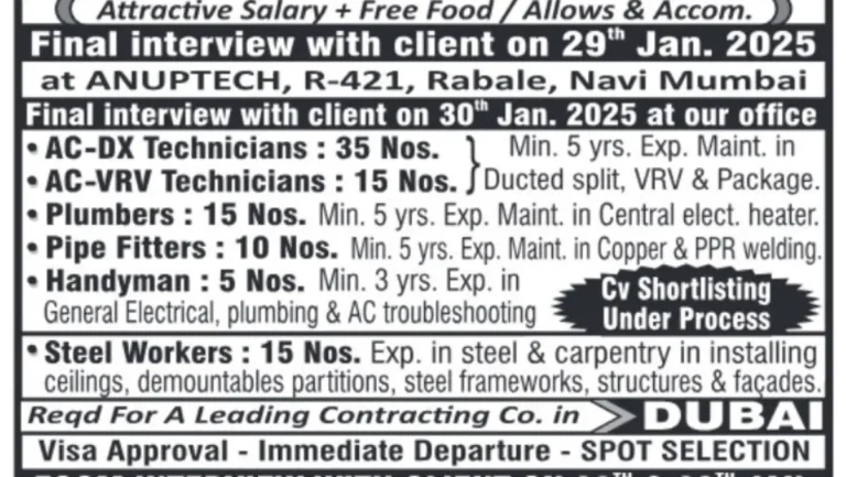 Exciting Job Opportunities in Dubai with Attractive Benefits