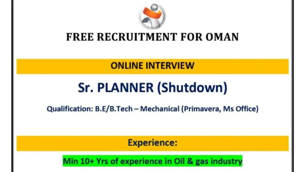 Free Recruitment for Oman