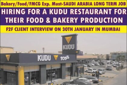 Long-Term Job Opportunities in Saudi Arabia with Kudu Restaurant