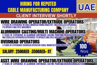 Hiring Cable Operators for UAE Manufacturing