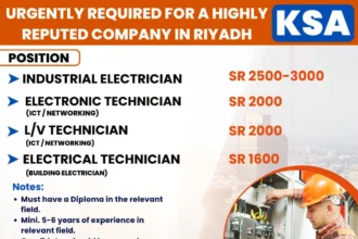 Urgent Job Openings in Riyadh Company