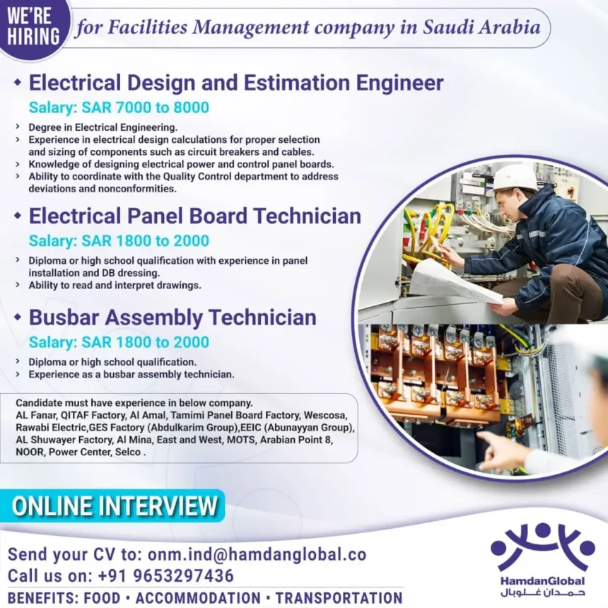 Facility Management Jobs in Saudi Arabia