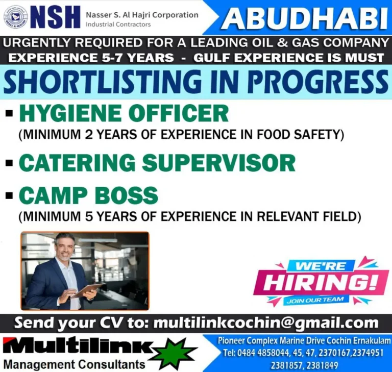 Oil & Gas Jobs in Abu Dhabi | Apply Now