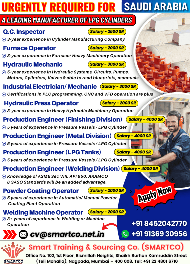 Exciting Job Opportunities in Saudi Arabia – Apply Now!