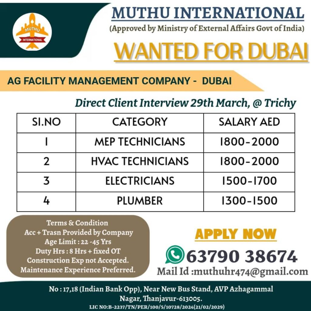 Exciting Job Opportunities in Dubai – Apply Now!