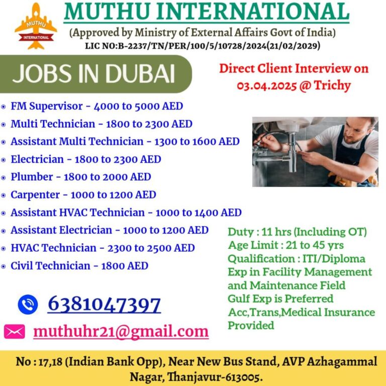 Best Job Opportunities in Dubai – Apply Now!