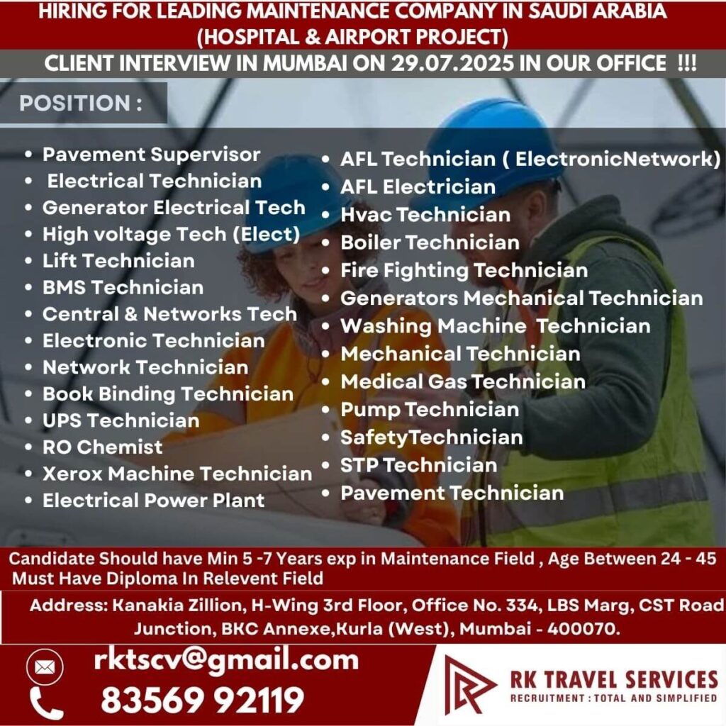 Saudi Maintenance Project Jobs 1 gulfwalkin job 1 222007