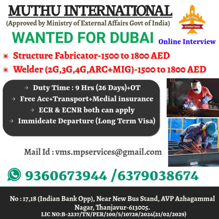 Job Openings in Dubai – Apply Now
