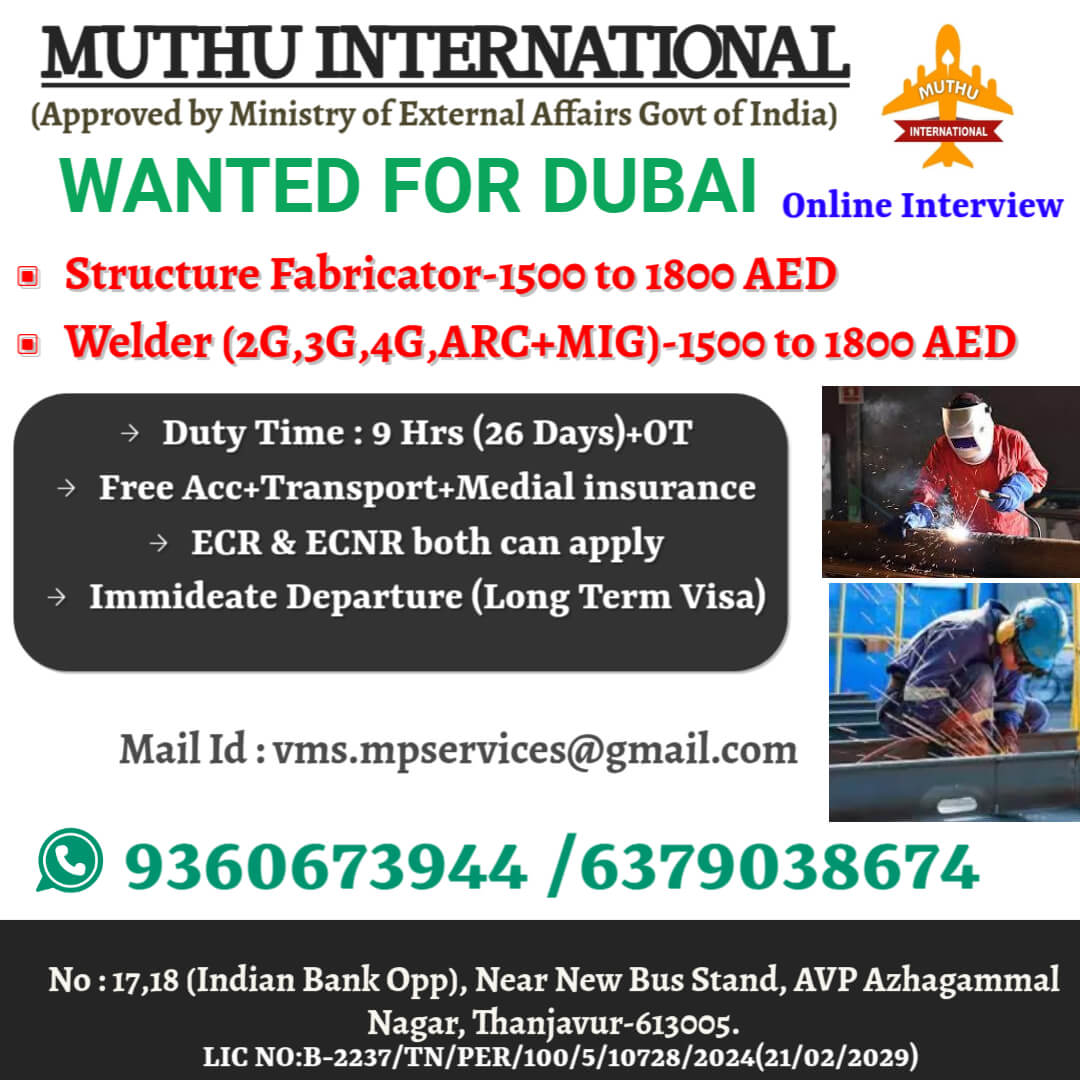 Job Openings in Dubai – Apply Now