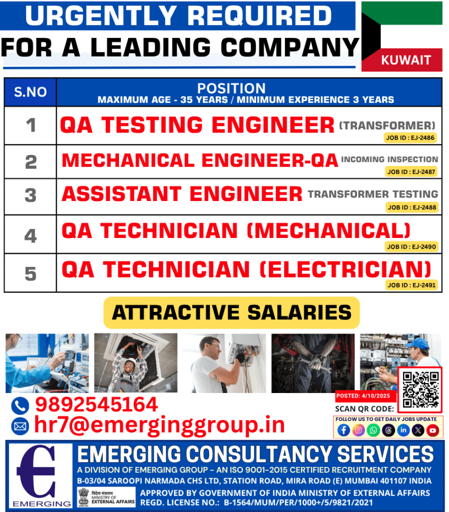 QA Testing Engineer Jobs in Kuwait – Apply Now
