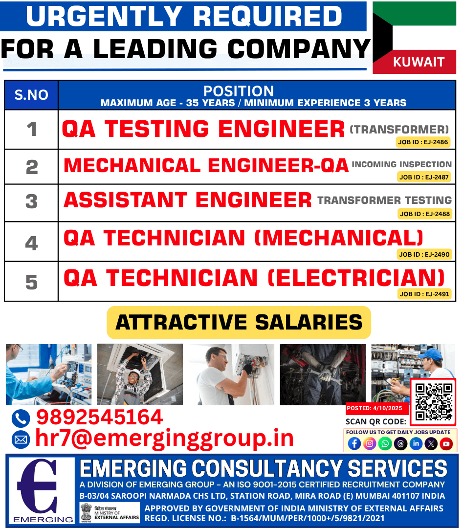 QA Testing Engineer Jobs in Kuwait – Apply Now