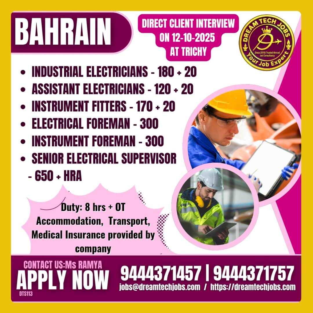 Exciting Bahrain Job Opportunities – Apply Now