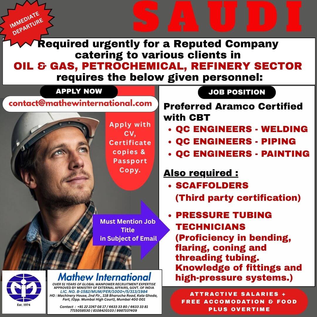 Saudi Aramco Jobs 2025