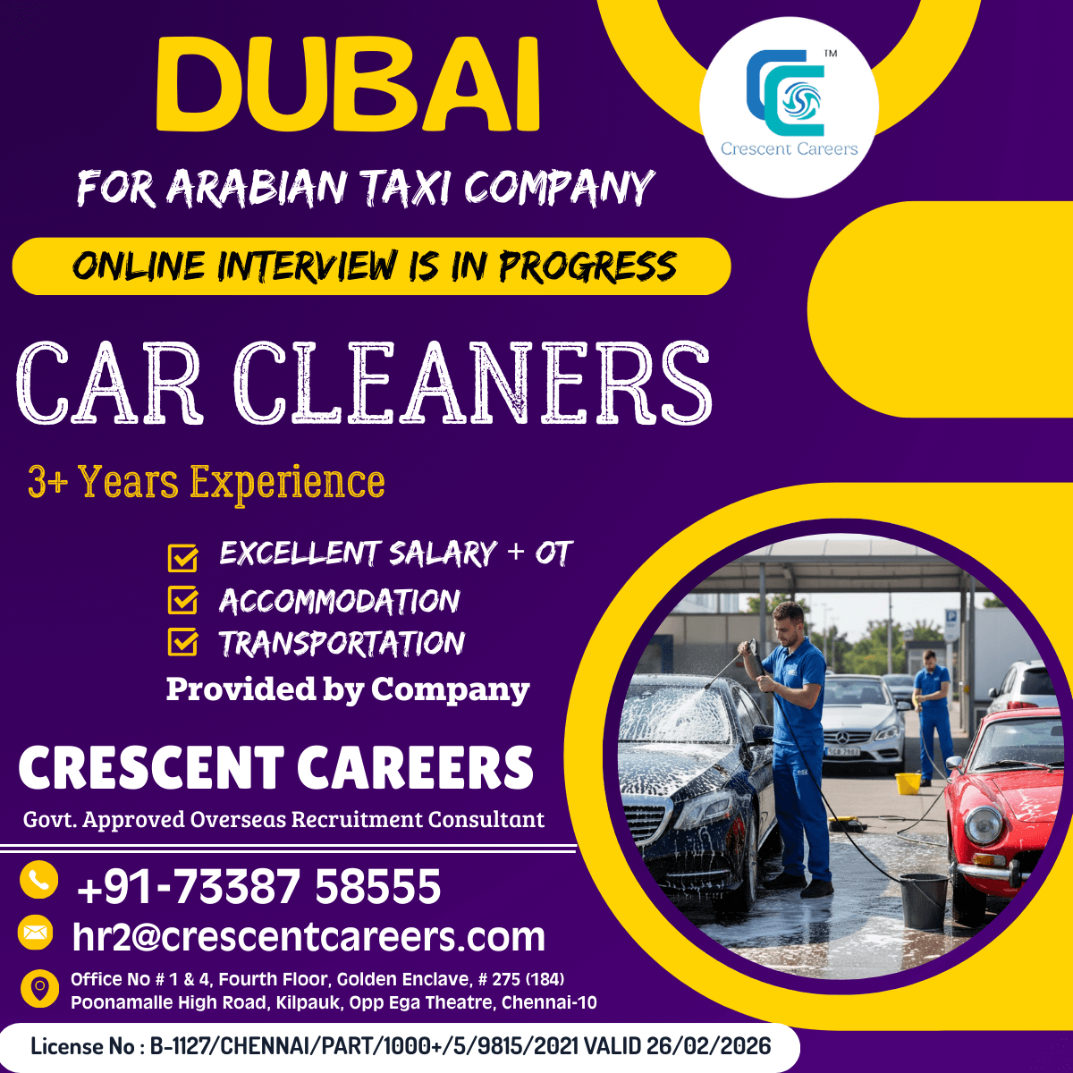 Arabian Taxi Company Recruitment 2025