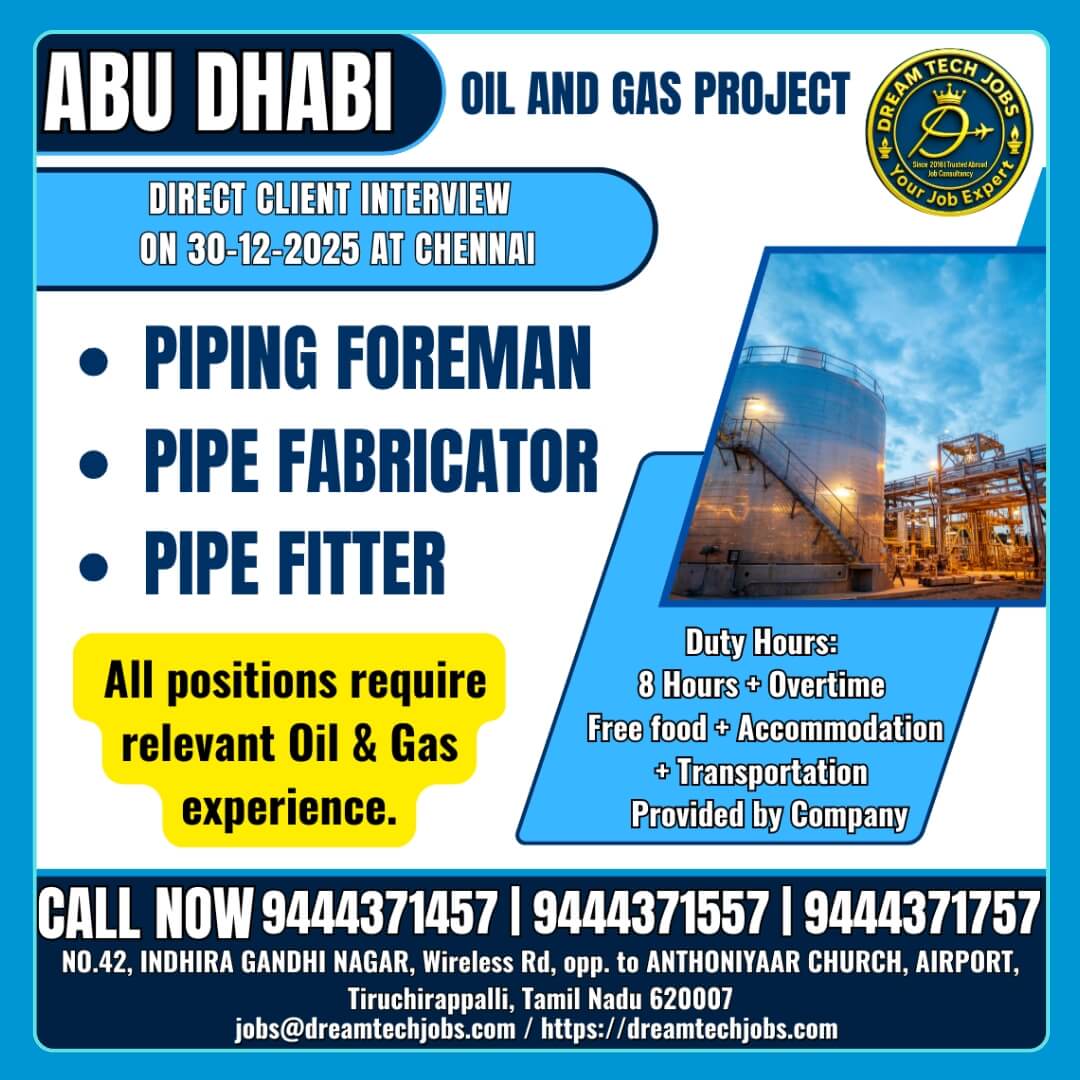 Abu Dhabi Oil and Gas Jobs 2025