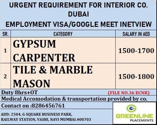 Dubai Interior Company Jobs 2026