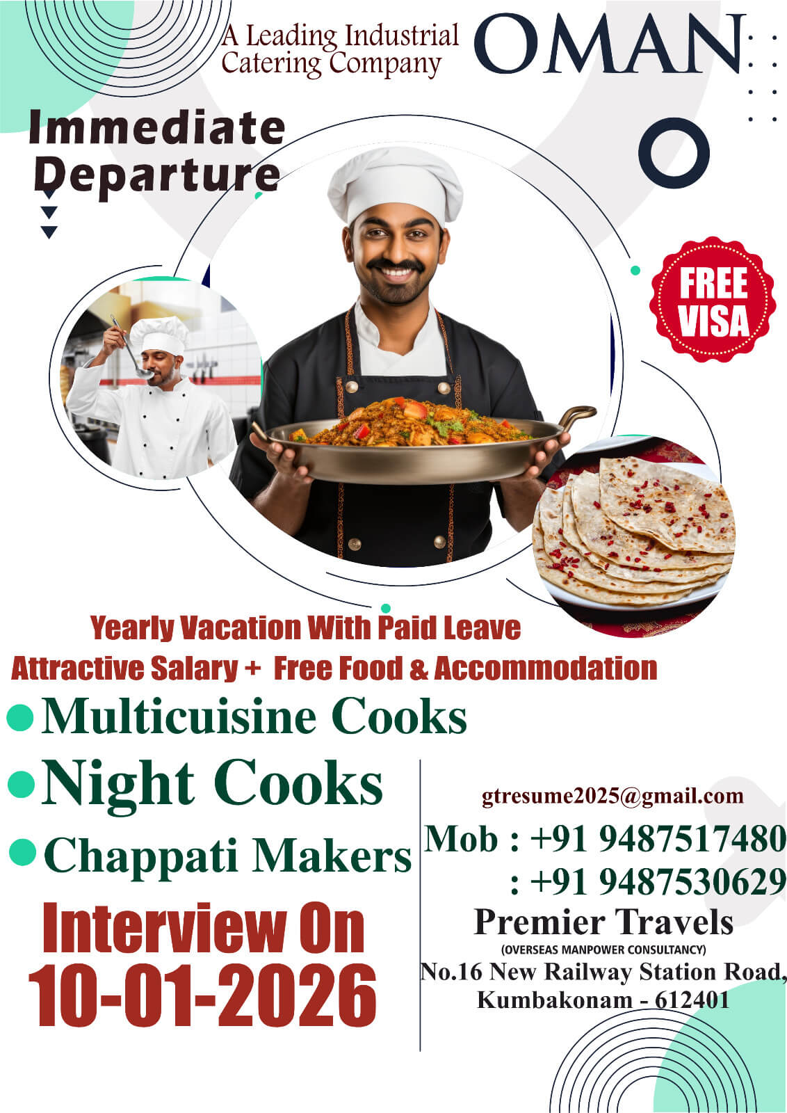 Recruitment Disclaimer – Important Notice for Job Seekers Before applying, please read the job advertisement carefully to understand the vacancies, required qualifications, and experience. Avoid making any advance payments to recruiters. Any payments should only be made after visa processing is confirmed. Our platform is not directly involved in recruitment or selection. We strongly recommend applicants to verify the authenticity of recruiters and check the credibility of prospective employers before making financial transactions. This recruitment disclaimer is provided to ensure transparency and safeguard job seekers from fraudulent activities