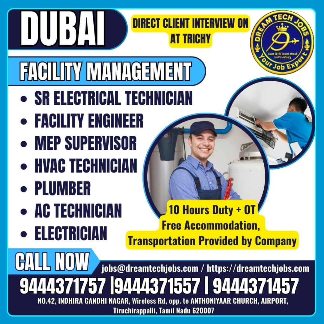 Dubai Facility Management Jobs 2026