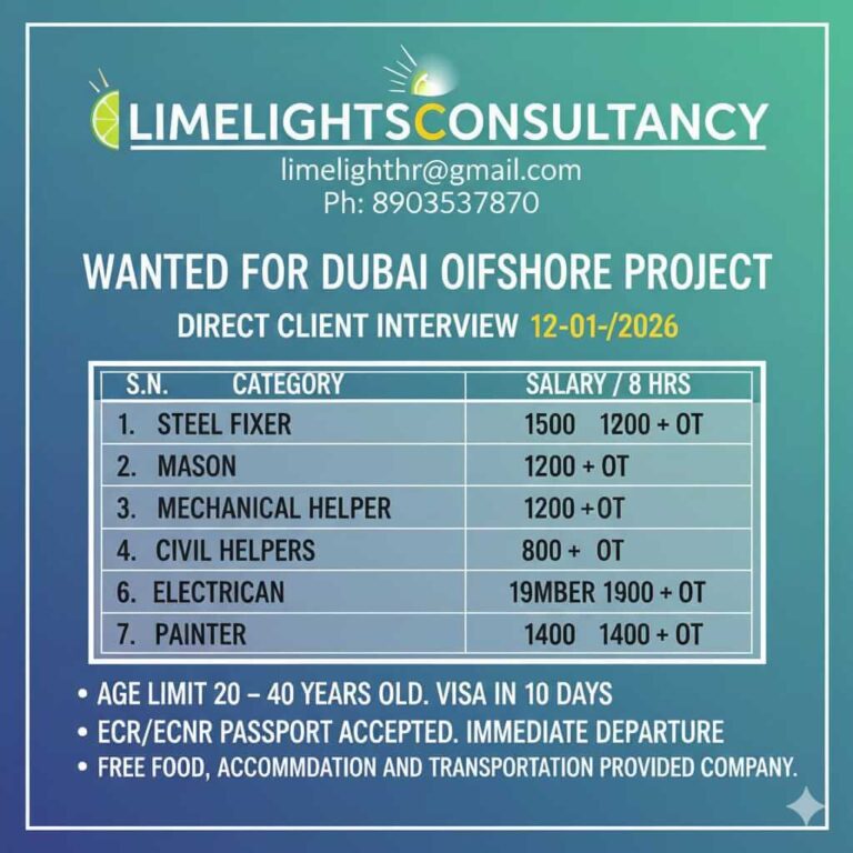 Dubai Offshore Jobs 2026