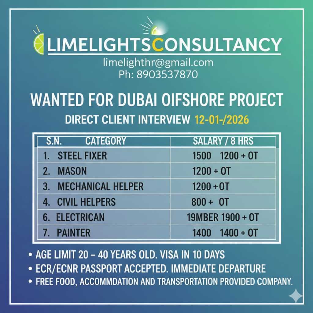 Dubai Offshore Jobs 2026