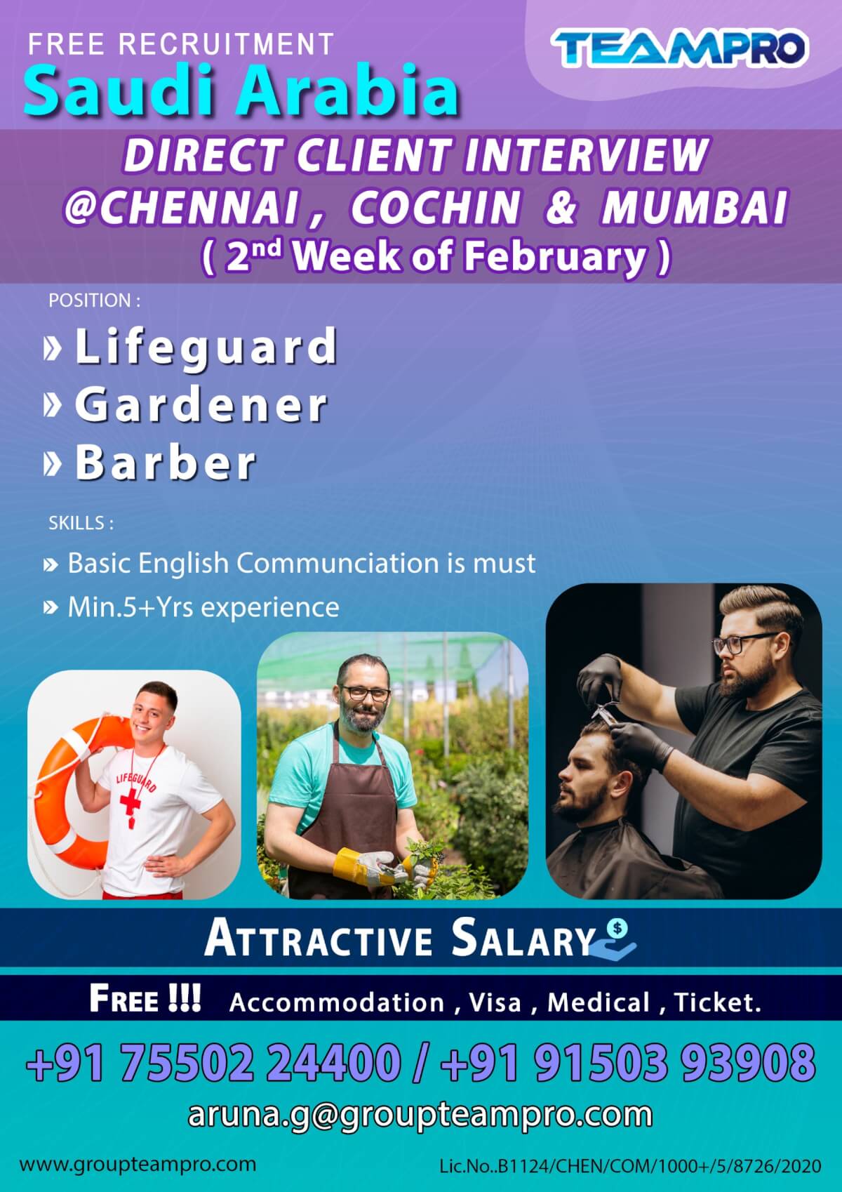 Saudi Arabia Free Recruitment Jobs