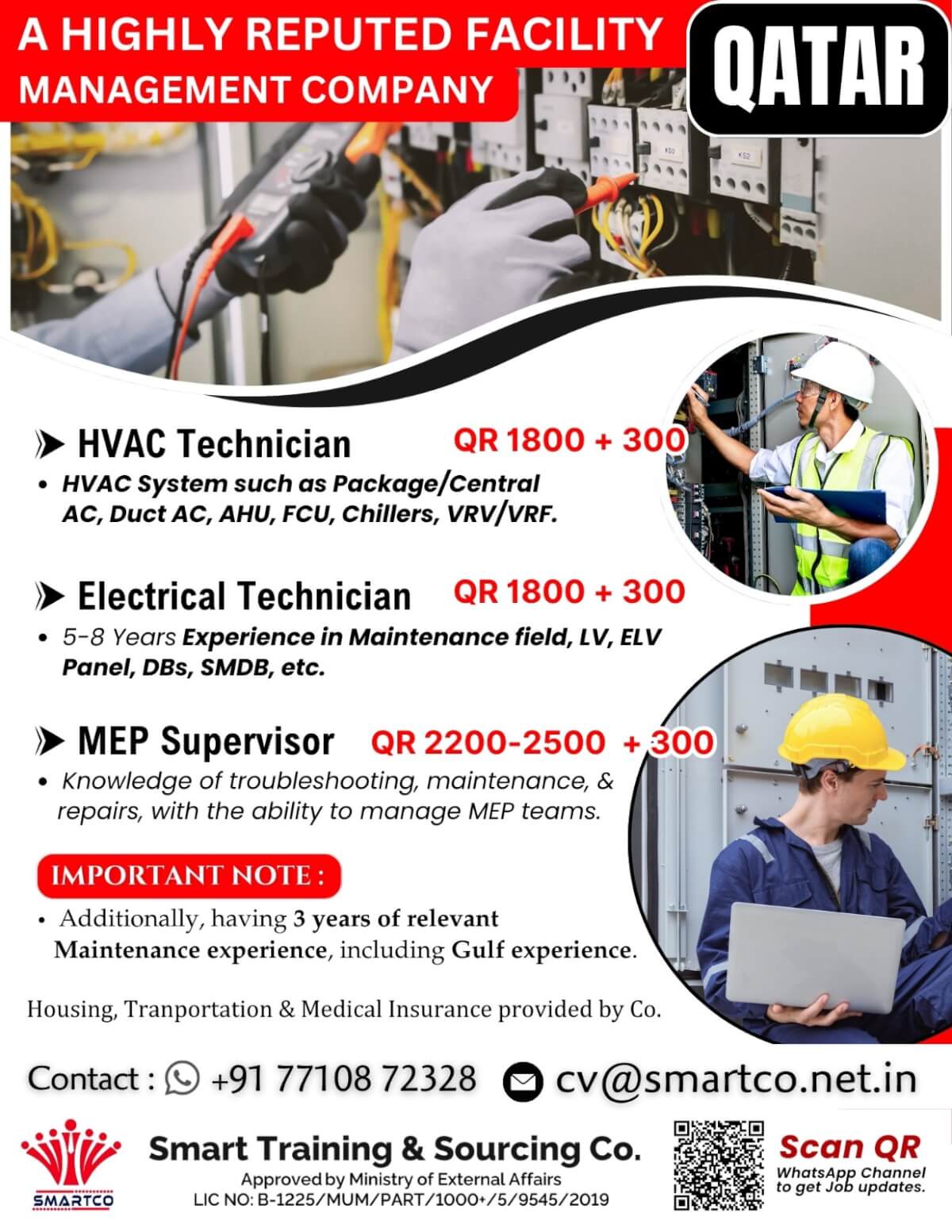 Qatar Facility Management Jobs 2026