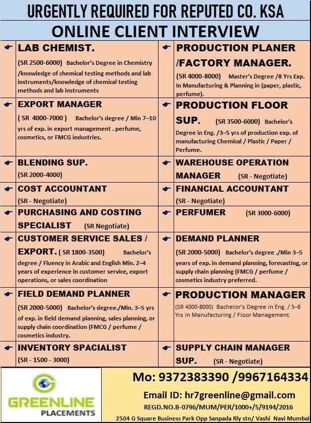 KSA Online Client Interview Jobs 2026 – Multiple Vacancies in Reputed Company