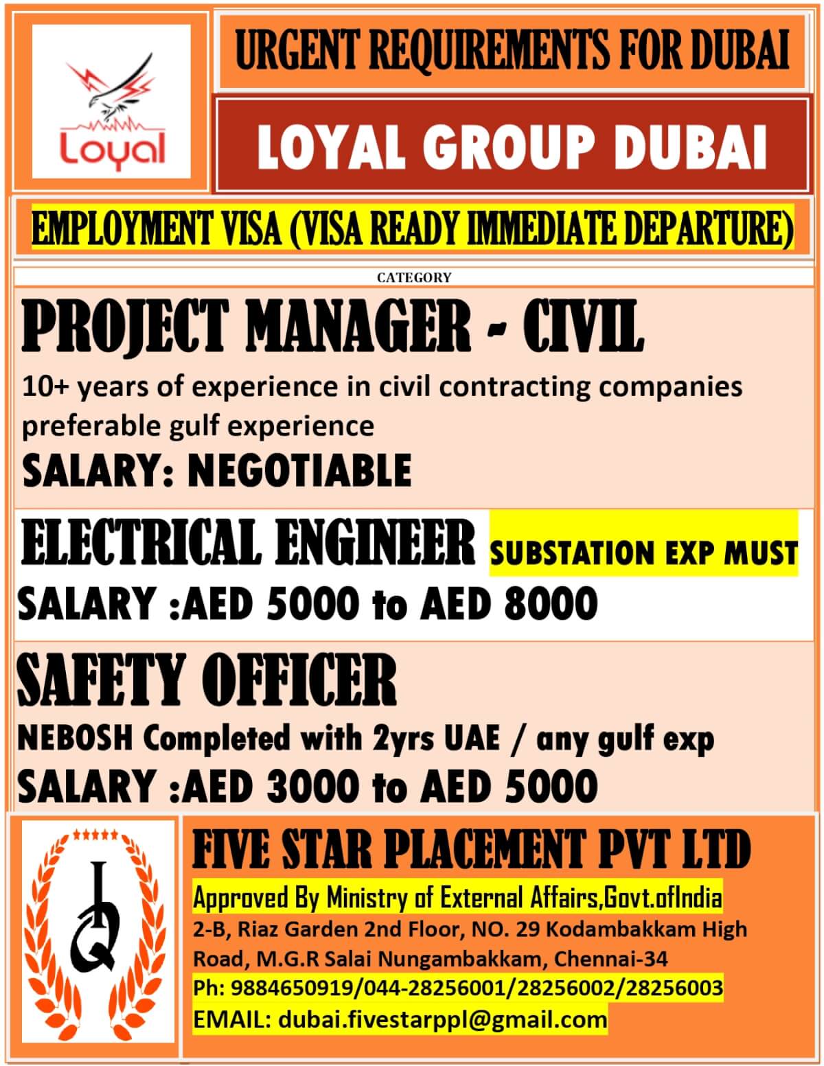 Loyal Group Dubai Jobs 2026 – Latest Urgent Requirements