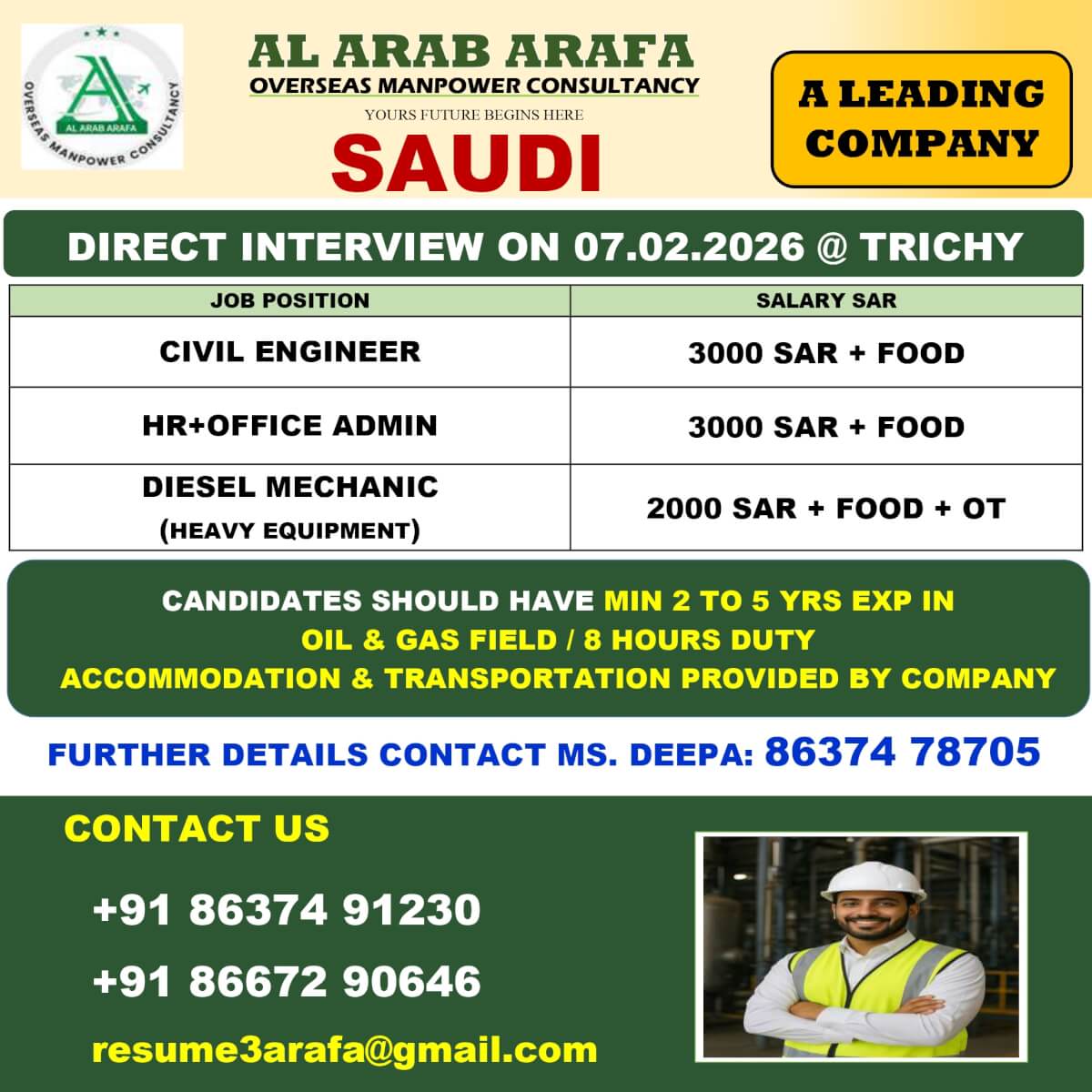 Saudi Oil & Gas Jobs 2026