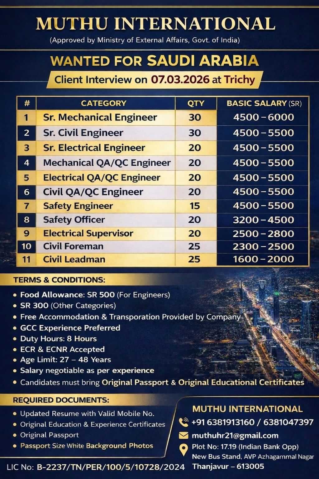Saudi Arabia Engineering Jobs 2026