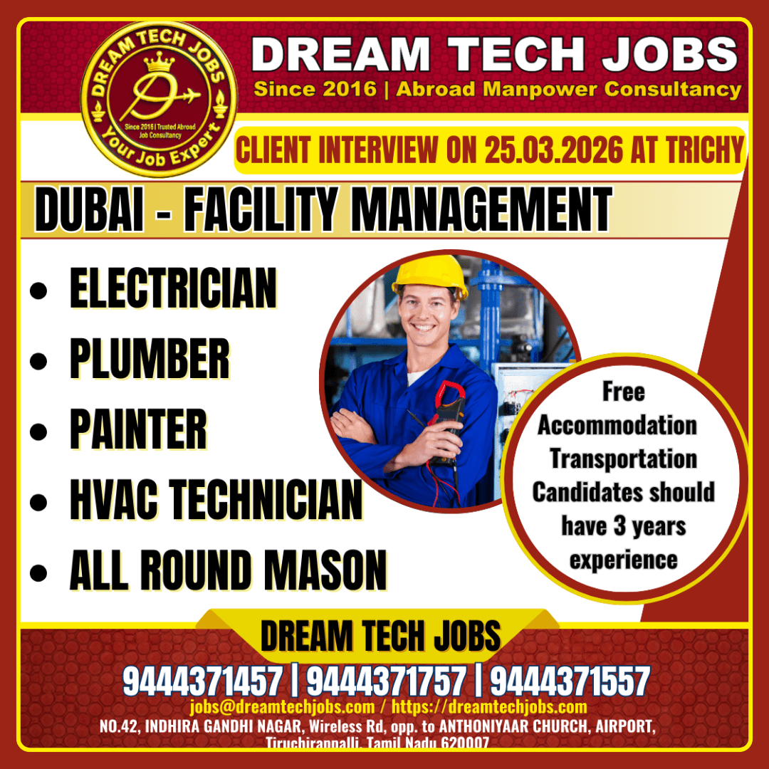 Dubai Facility Management Jobs 2026 – Apply Now