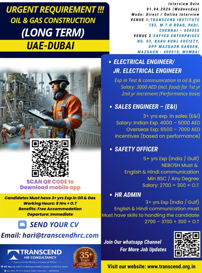 UAE Oil and Gas Jobs 2026