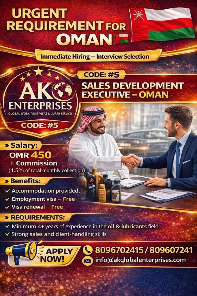 Sales Development Executive Oman Jobs 2026