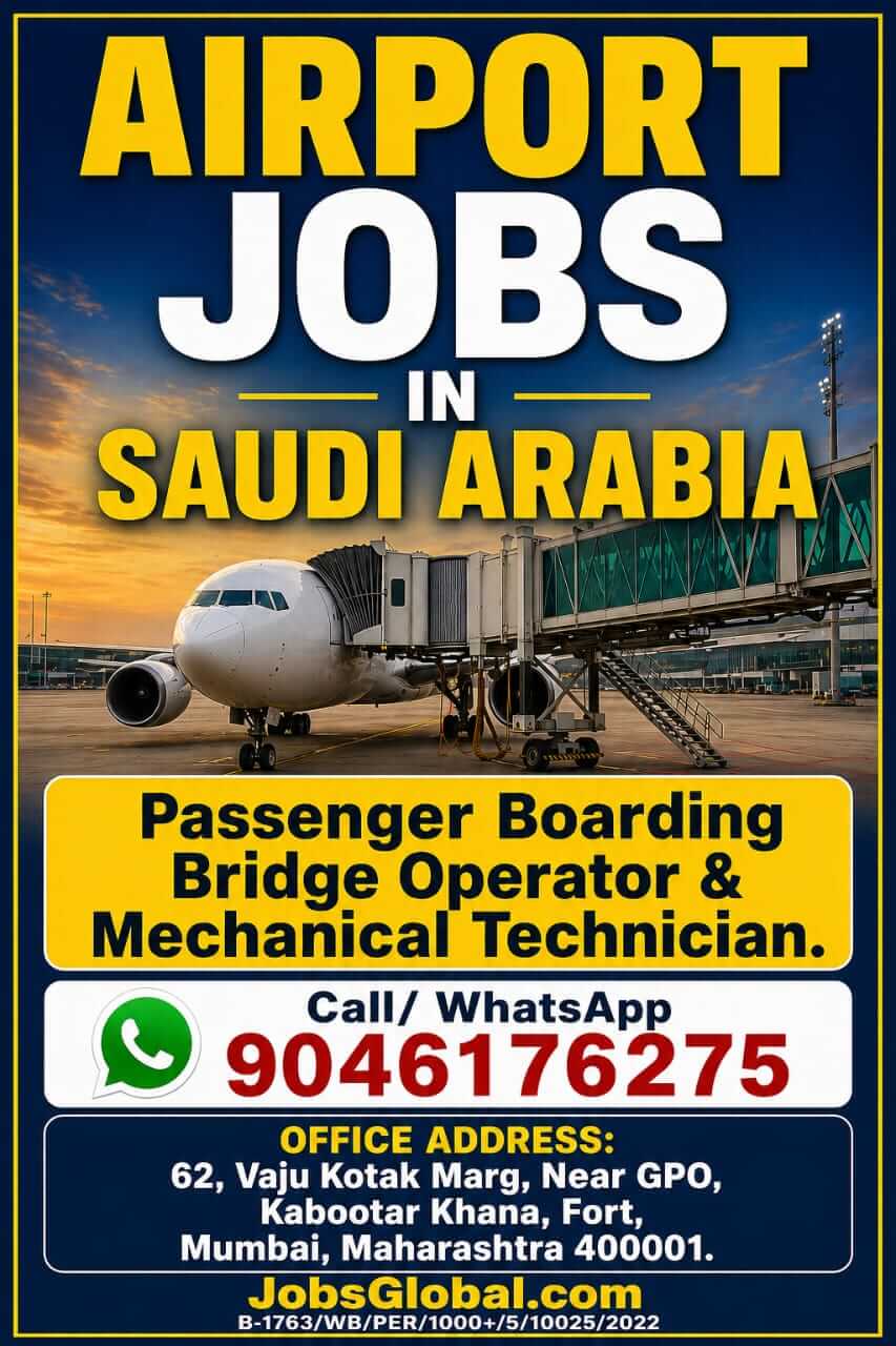 Airport Jobs Saudi Arabia 2026 – Apply Now for Technician & Operator Jobs