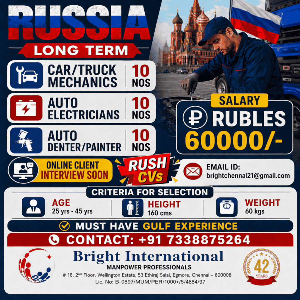 Russia Long-Term Job Opportunities 2026