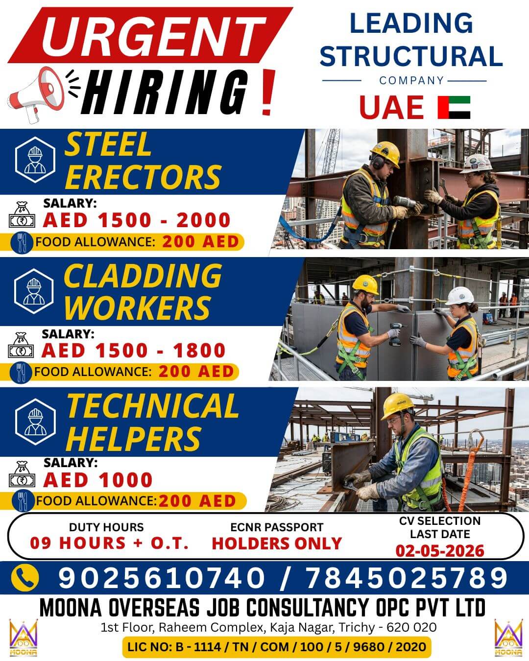 Urgent Hiring for UAE – Structural Company Jobs 2026
