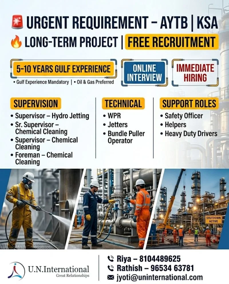 AYTB KSA Long-Term Project Jobs 2026 – Free Recruitment | Online Interview