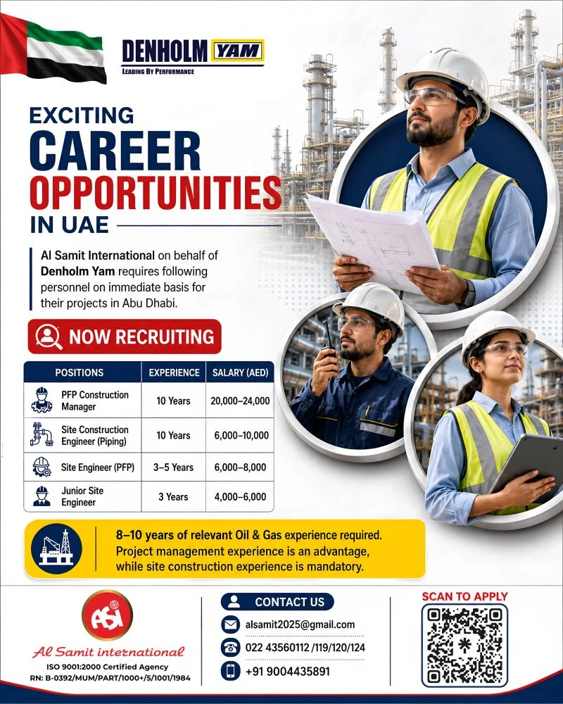 Denholm Yam UAE Careers 2026 – Exciting Oil & Gas Job Opportunities in Abu Dhabi