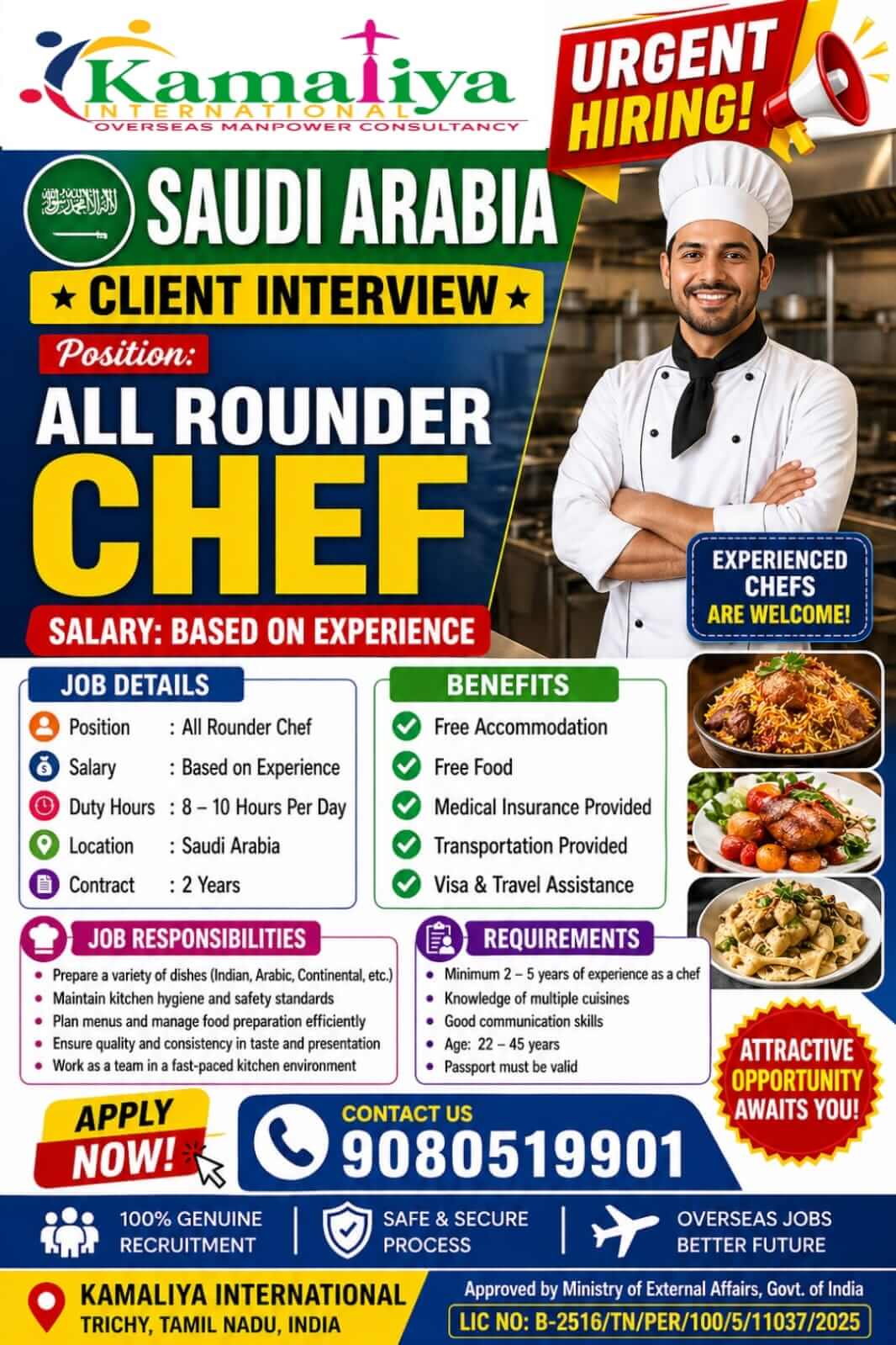 All Rounder Chef Jobs in Saudi Arabia 2026