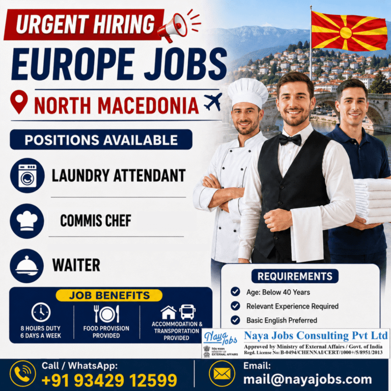 North Macedonia Europe Jobs 2026