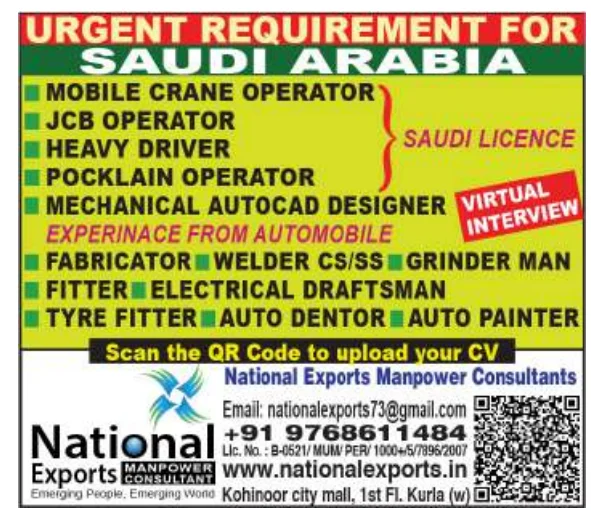 Saudi Arabia Jobs 2026 Recruitment Announced