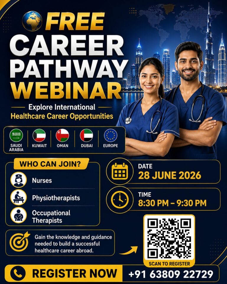 Free Career Pathway Webinar 2026 – Explore International Healthcare Career Opportunities